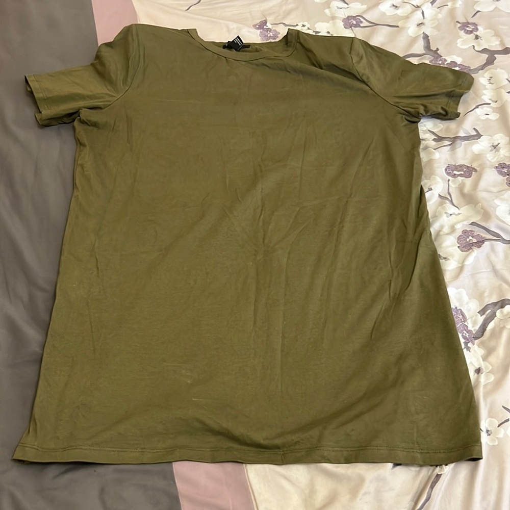 Army Green Forever 21 oversized tshirt dress |Small|Never Used| T-shirt dress